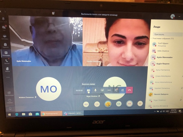 Onlayn dərslərin nəticələri və yeni həllər müzakirə edilib