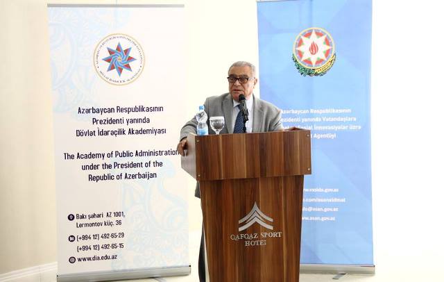 Dövlət idarəçiliyinə dair DİA və ASAN-ın birgə seminarı keçirilib