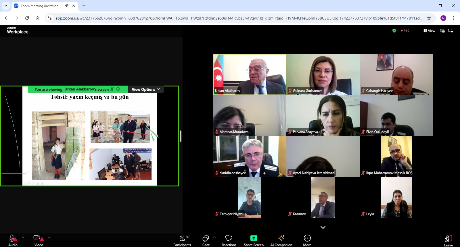 Azərbaycan Respublikasının Prezidenti yanında Dövlət İdarəçilik Akademiyasında Azərbaycan Respublikasının Ədliyyə Nazirliyinin əməkdaşları üçün təlim baş tutdu
