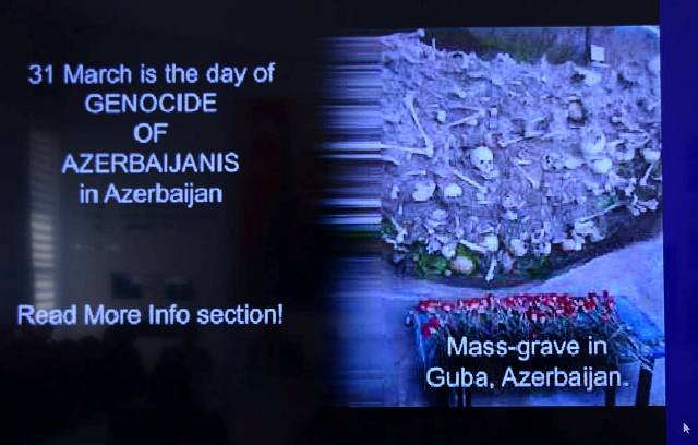 DİA-da 31 mart - Azərbaycanlıların Soyqırımı Günü qeyd olunub