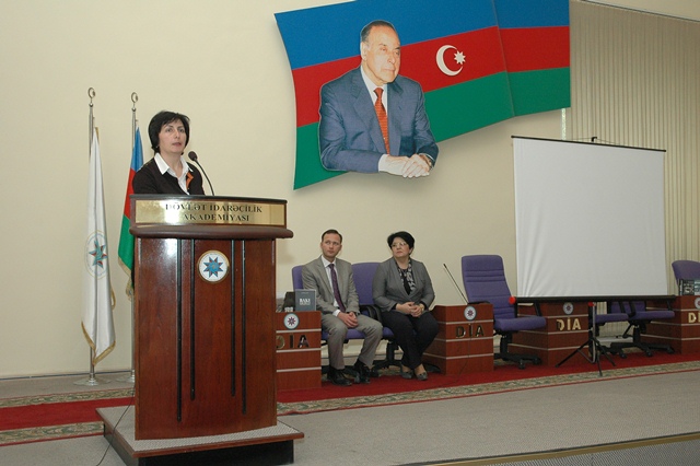 Dövlət İdarəçilik Akademiyasında www.1918pogroms.com saytının təqdimatı olmuşdur