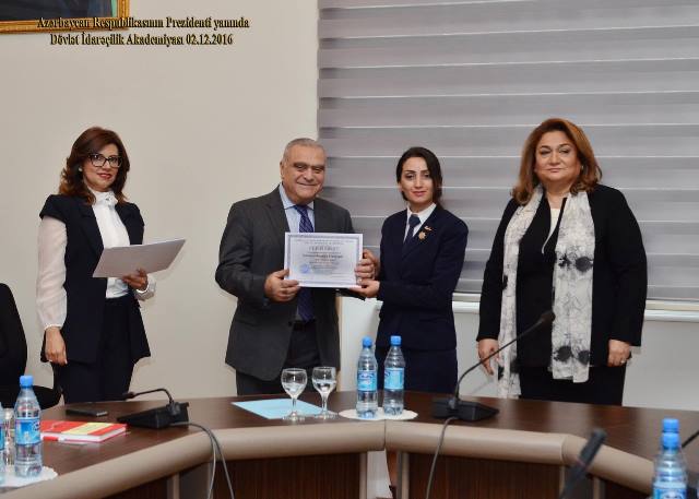 Dövlət İdarəçilik Akademiyasında “Azərbaycanda dövlət ailə, qadın və uşaq siyasəti” və “Bələdiyyə İdarəçiliyinin Aktual Problemləri” istiqamətləri üzrə qısamüddətli ixtisasartırma kursları keçirilmişdir