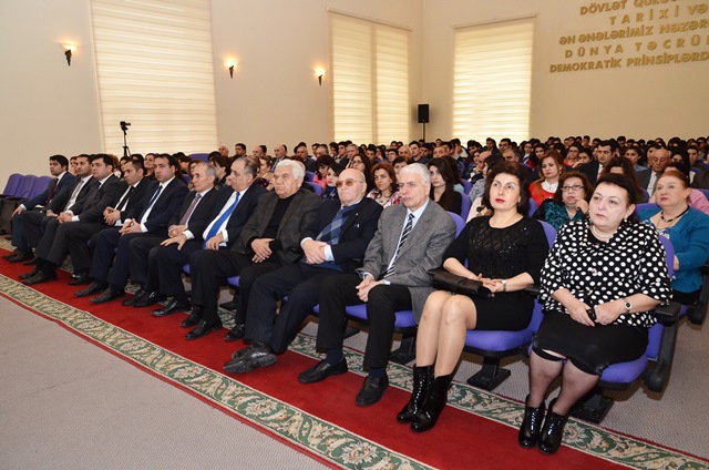 Dövlət İdarəçilik Akademiyasında 31 mart Azərbaycanlıların Soyqırımı günü qeyd edilmişdir