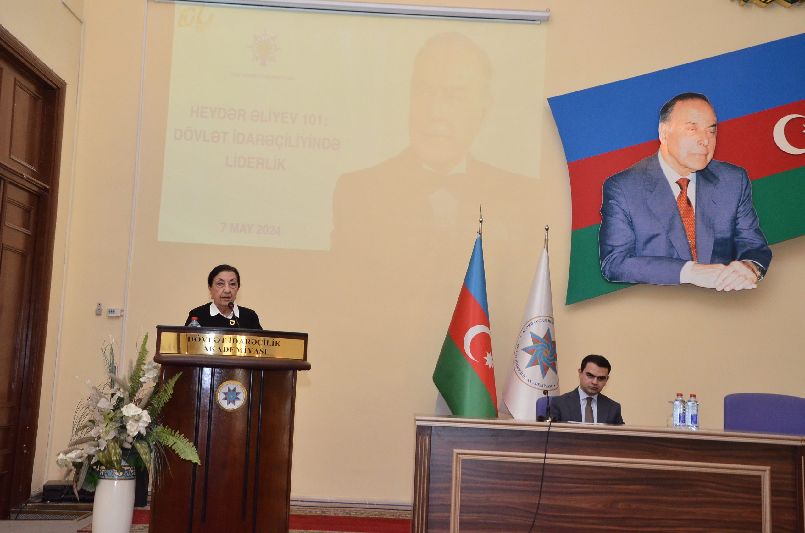 Dövlət İdarəçilik Akademiyasında “Heydər Əliyev 101: dövlət idarəçiliyində liderlik” adlı tədbir keçirilib