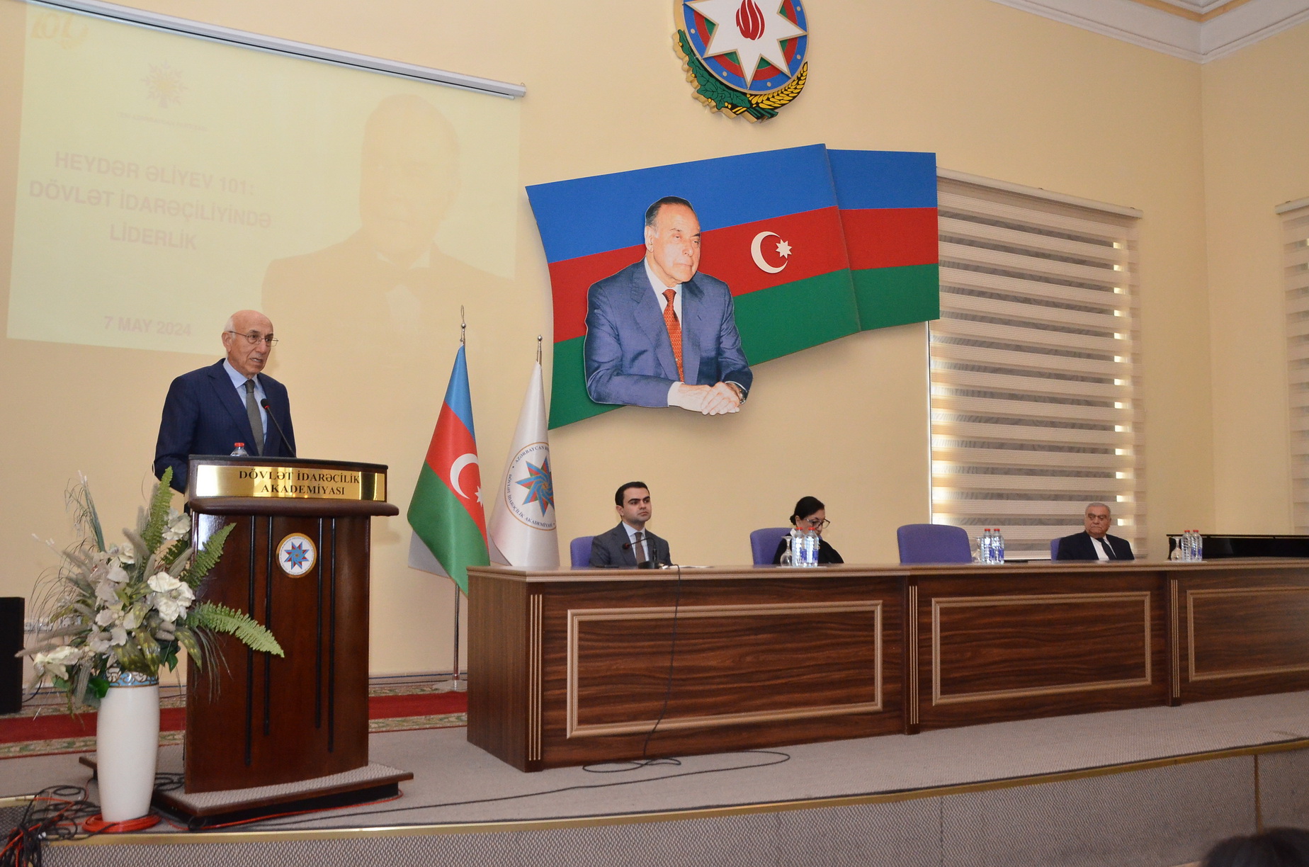 Dövlət İdarəçilik Akademiyasında “Heydər Əliyev 101: dövlət idarəçiliyində liderlik” adlı tədbir keçirilib