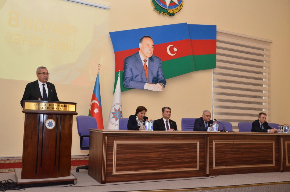 DİA-da 8 Noyabr – Zəfər Gününə həsr olunmuş elmi-praktik konfrans
