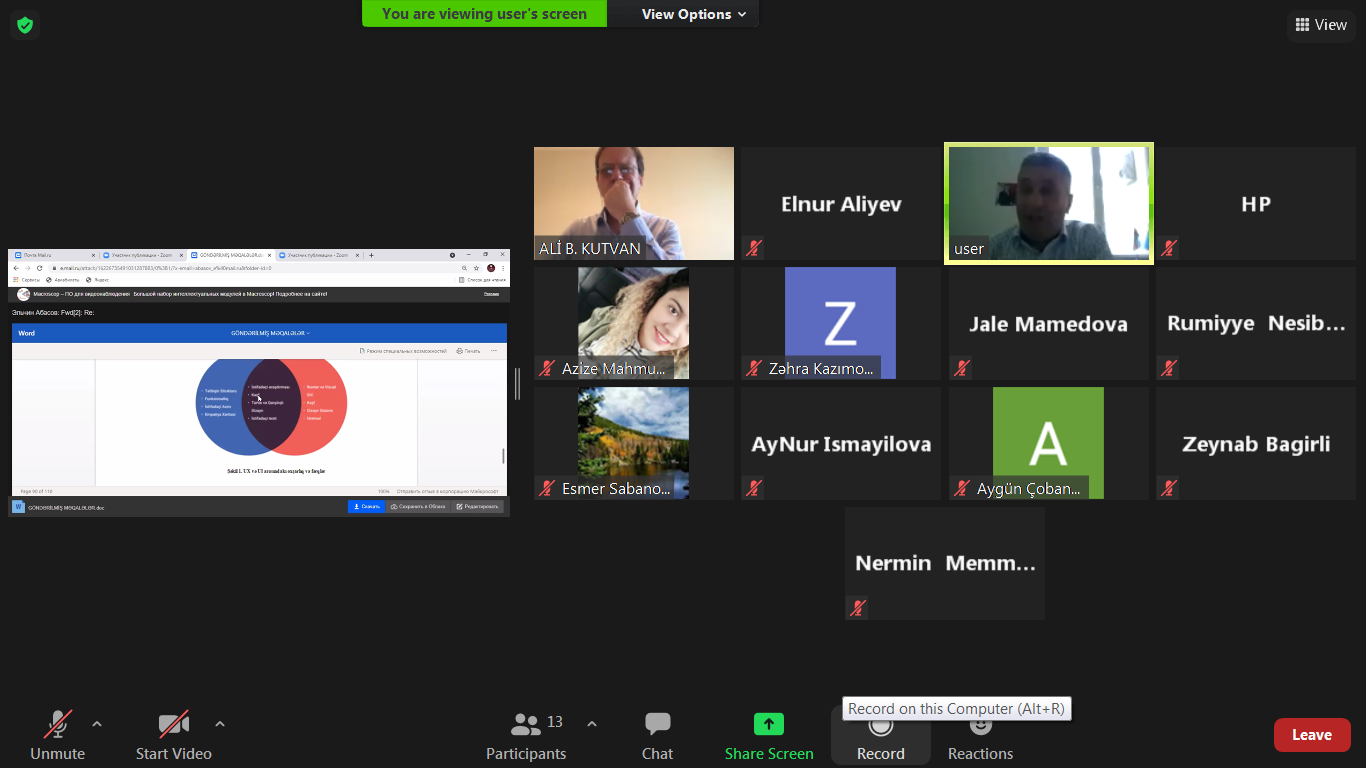 Dövlət İdarəçilik Akademiyasında “Postpandemiya iqtisadiyyatı: reallıqlar və proqnozlar” adlı konfransi keçirilib
