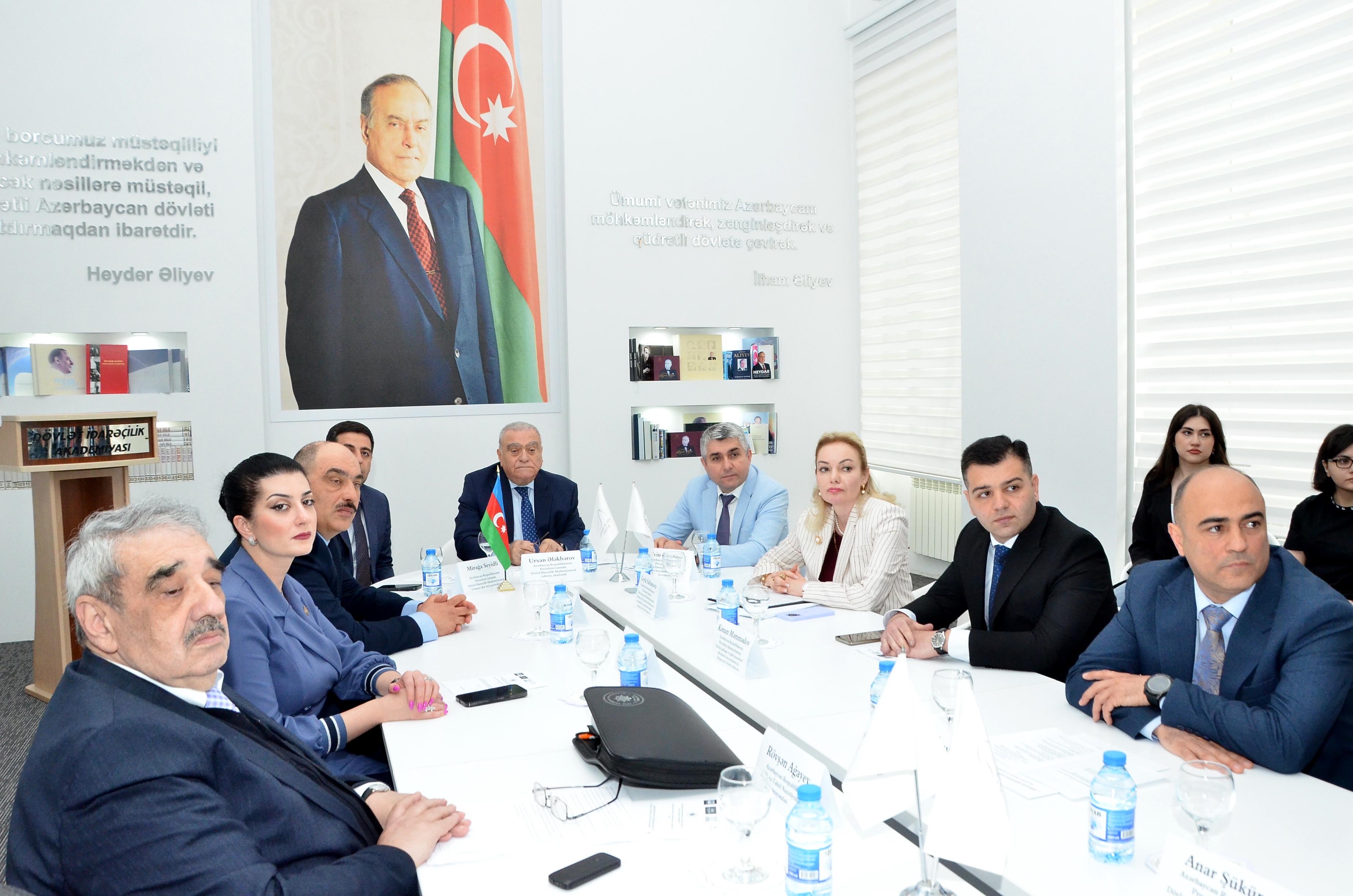 Dövlət strukturlarının iştirakı ilə tədbir keçirilmişdir