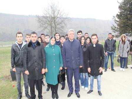 Gənclər Quba Soyqırımı Memorial Kompleksini ziyarət ediblər
