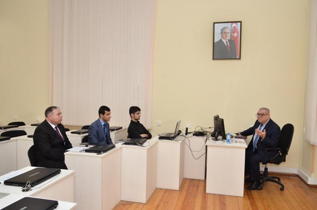 Dövlət İdarəçilik Akademiyasında yerli icra hakimiyyətlərinin əməkdaşları üçün növbəti distant təlim keçirilib