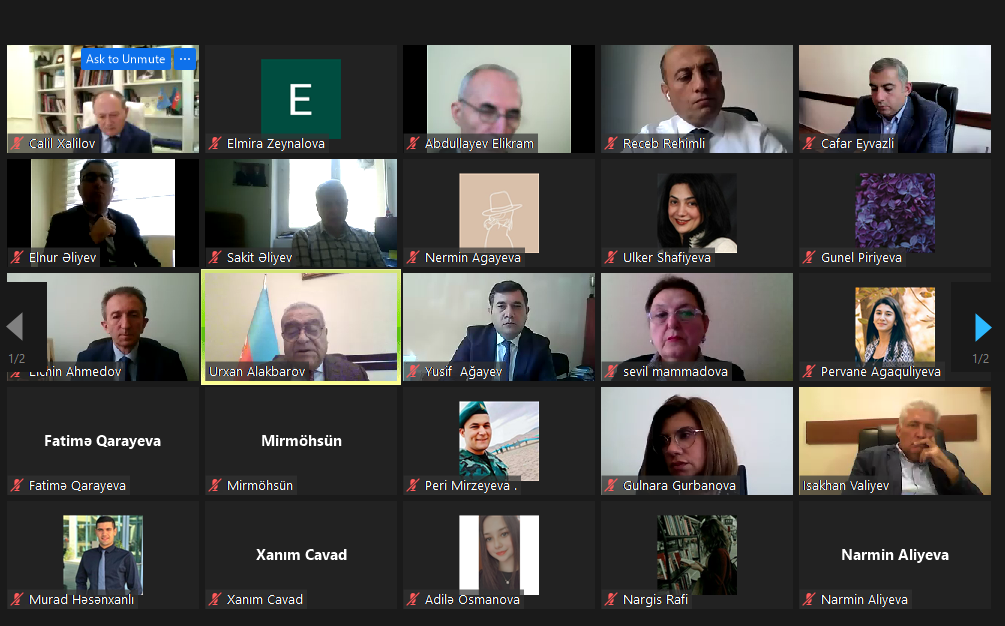 Dövlət İdarəçilik Akademiyasında “İkinci Qarabağ müharibəsi-Zəfərə gedən yolun başlanğıcı” adlı elmi konfrans keçirilmişdir