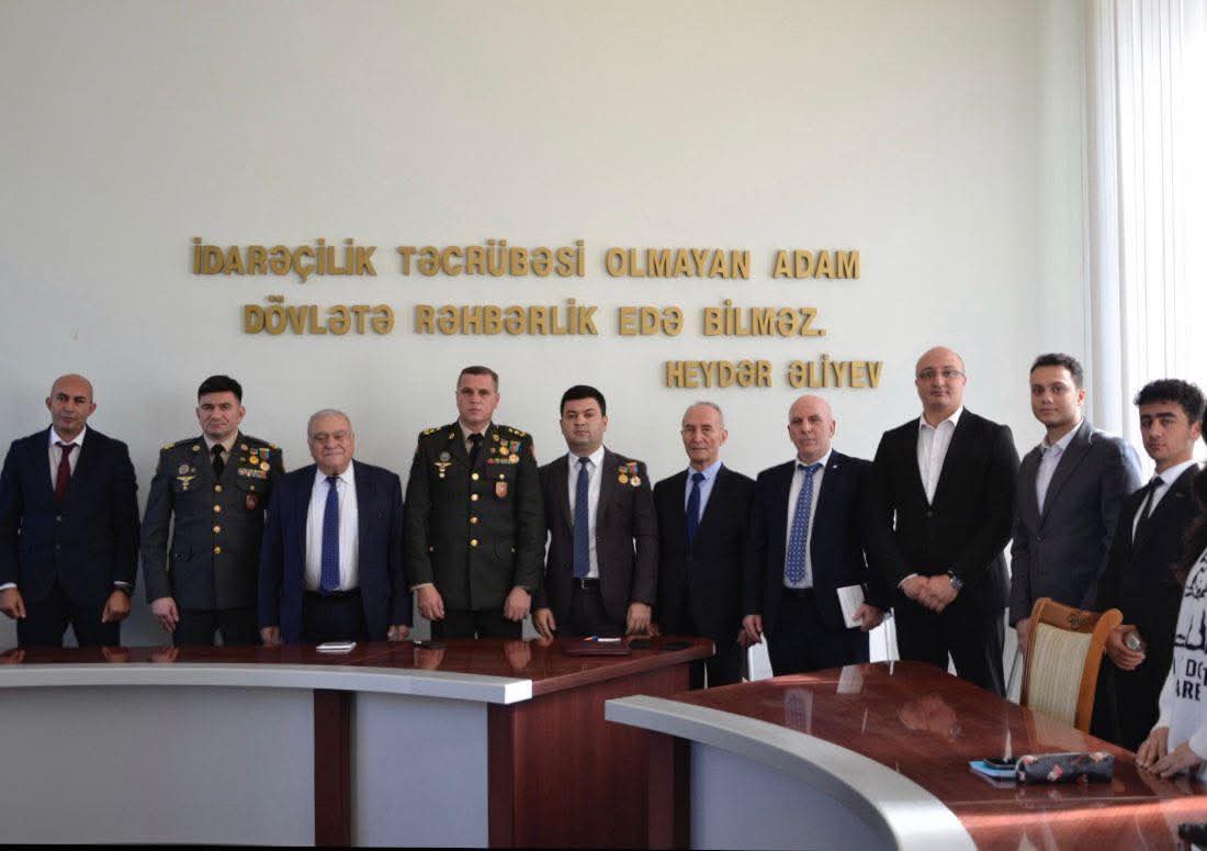 DİA - da tələbələrin qazilərlə görüşü baş tutdu