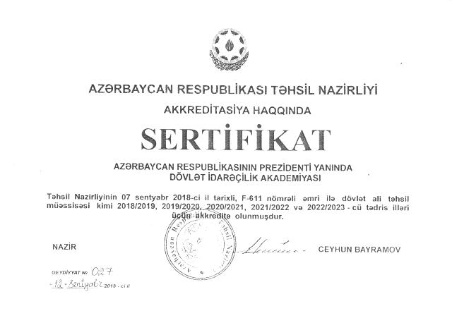 Akkreditasiya haqqında
