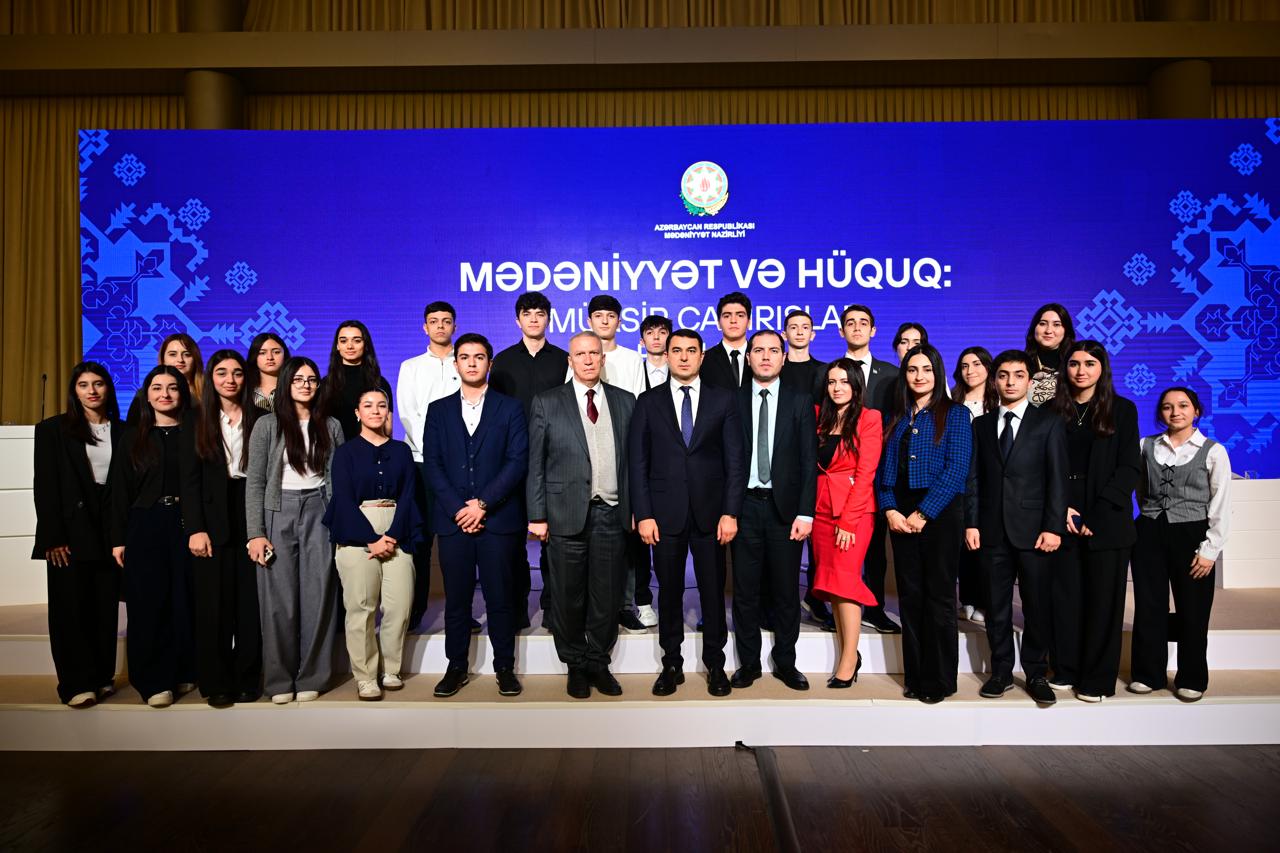Tələbələrimiz “Mədəniyyət və Hüquq: Müasir Çağırışlar” adlı elmi-praktik Forumda iştirak ediblər