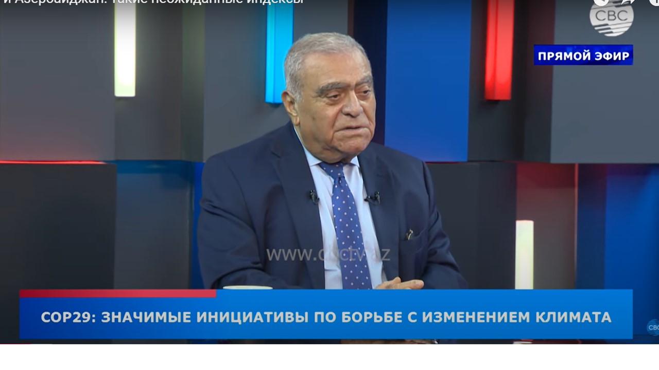 Azərbaycan Respublikasının Prezidenti yanında DİA-Nın rektoru, akademik Urxan Ələkbərovun CBC kanalına növbəti müsahibəsi