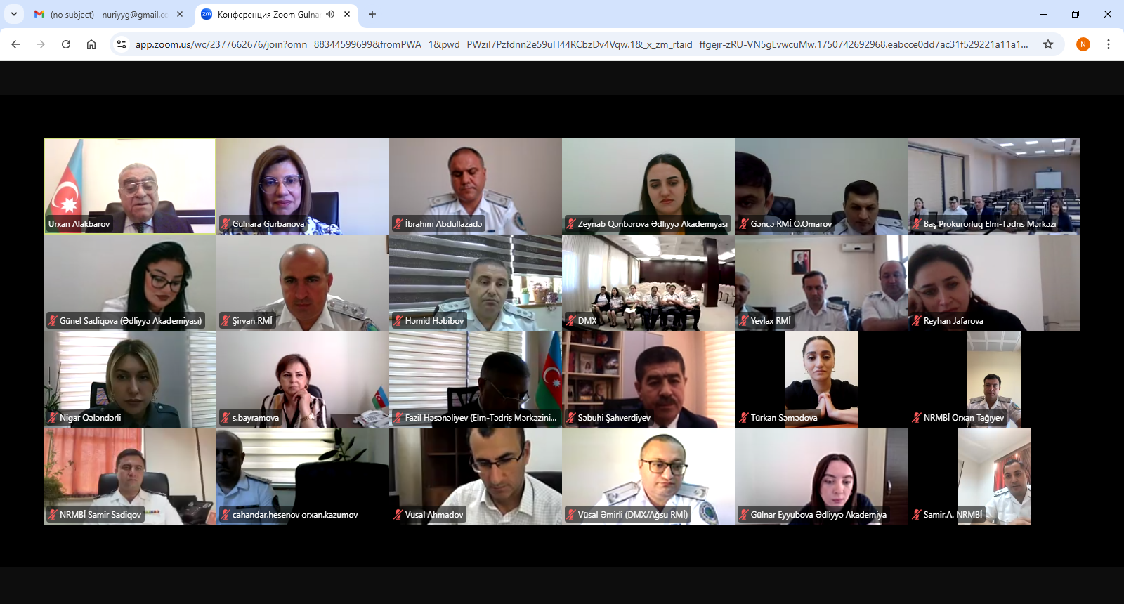 Azərbaycan Respublikasının Prezidenti yanında Dövlət İdarəçilik Akademiyasında mərkəzi icra hakimiyyəti orqanlarının təlim mərkəzlərinin əməkdaşları üçün təlim baş tutdu