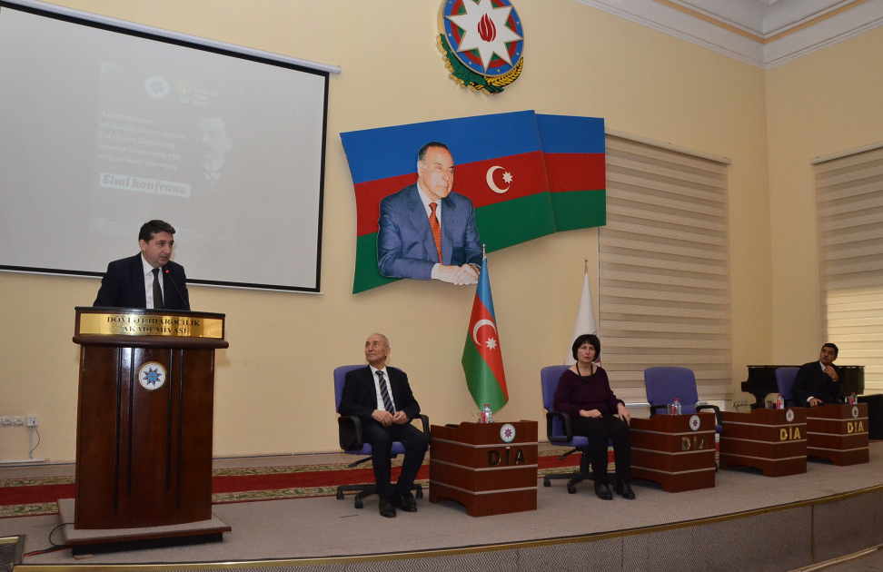 Fətəli xan Xoyskinin anadan olmasının 150 illiyinə həsr olunmuş elmi konfrans keçirilib