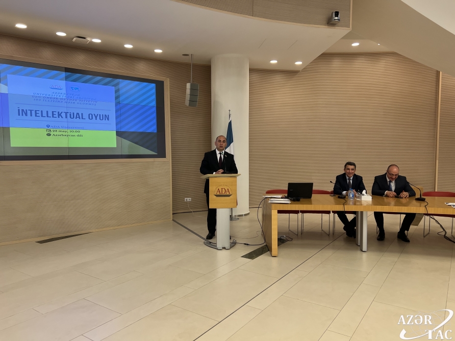 Ulu Öndər Heydər Əliyevin 100 illik yubileyi münasibətilə intellektual yarış təşkil olunub