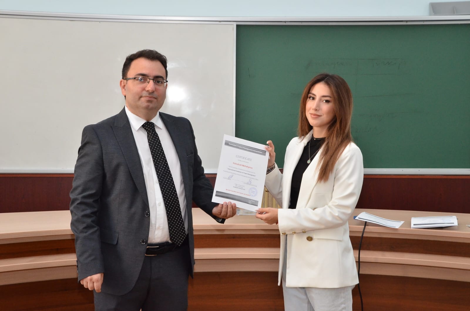 Dövlət İdarıçilik Akademiyasının tələbələrinə sertifikatlar təqdim edilib