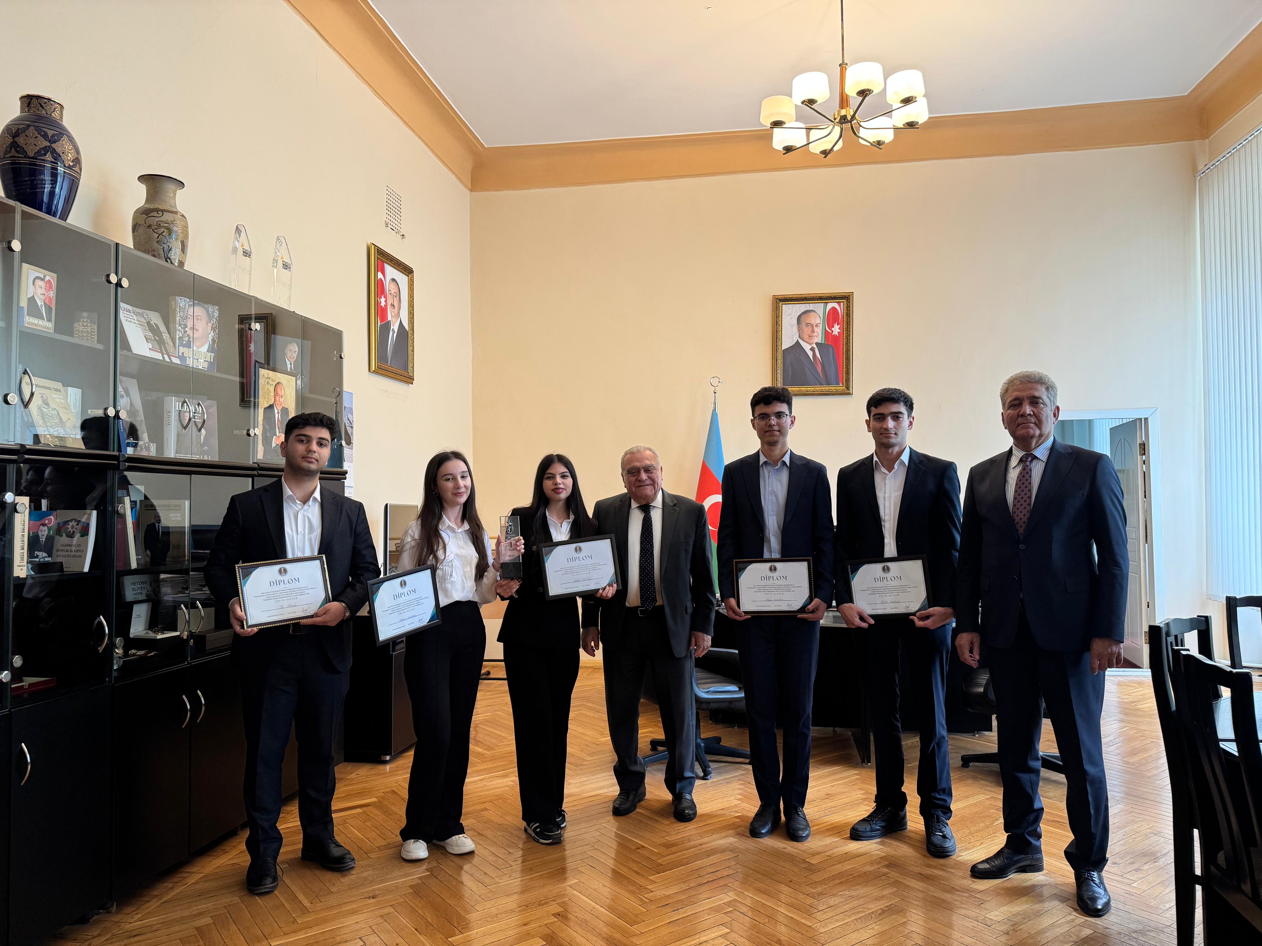 "Konstitusiya və Suverenlik İli" çərçivəsində Hüquq Olimpiadası keçirilib