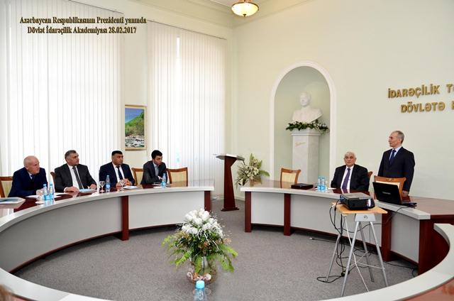 Dövlət İdarəçilik Akademiyasında “Multikulturalizm-Azərbaycan Respublikasının dövlət siyasəti kimi” istiqamətləri üzrə ixtisasartırma kursu keçirilir