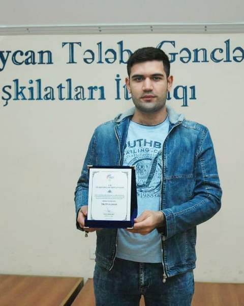 Dövlət İdarəçilik Akademiyasının tələbəsi mükafata layiq görülüb