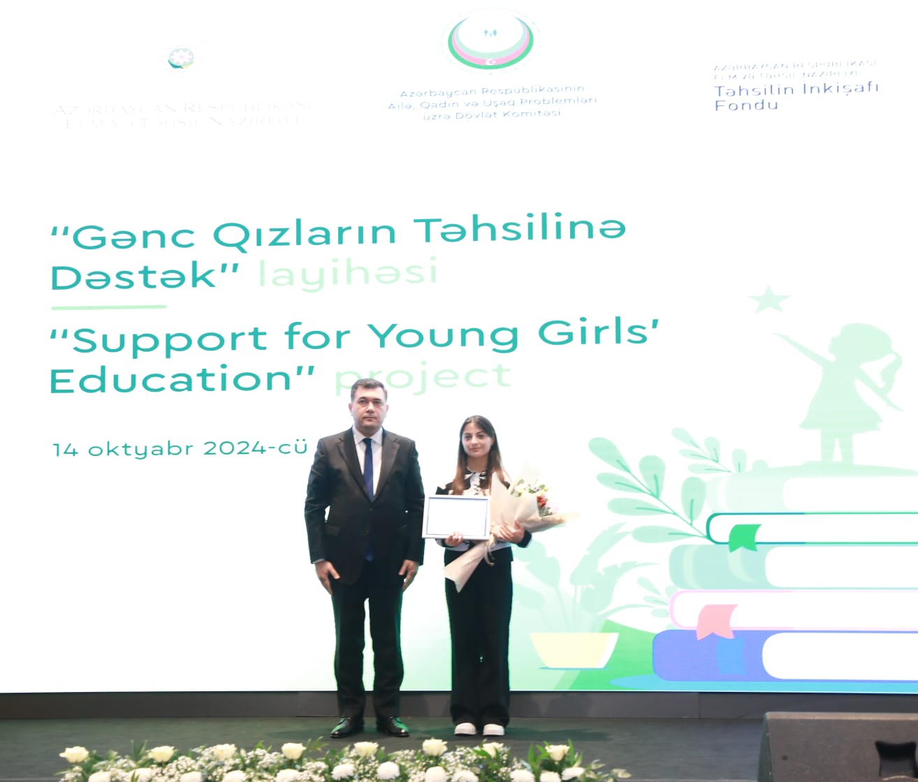 Dövlət İdarəçilik Akademiyasının tələbəsi Gənc Qızların Təhsilinə Dəstək” layihəsi üzrə təqaüd qazanıb