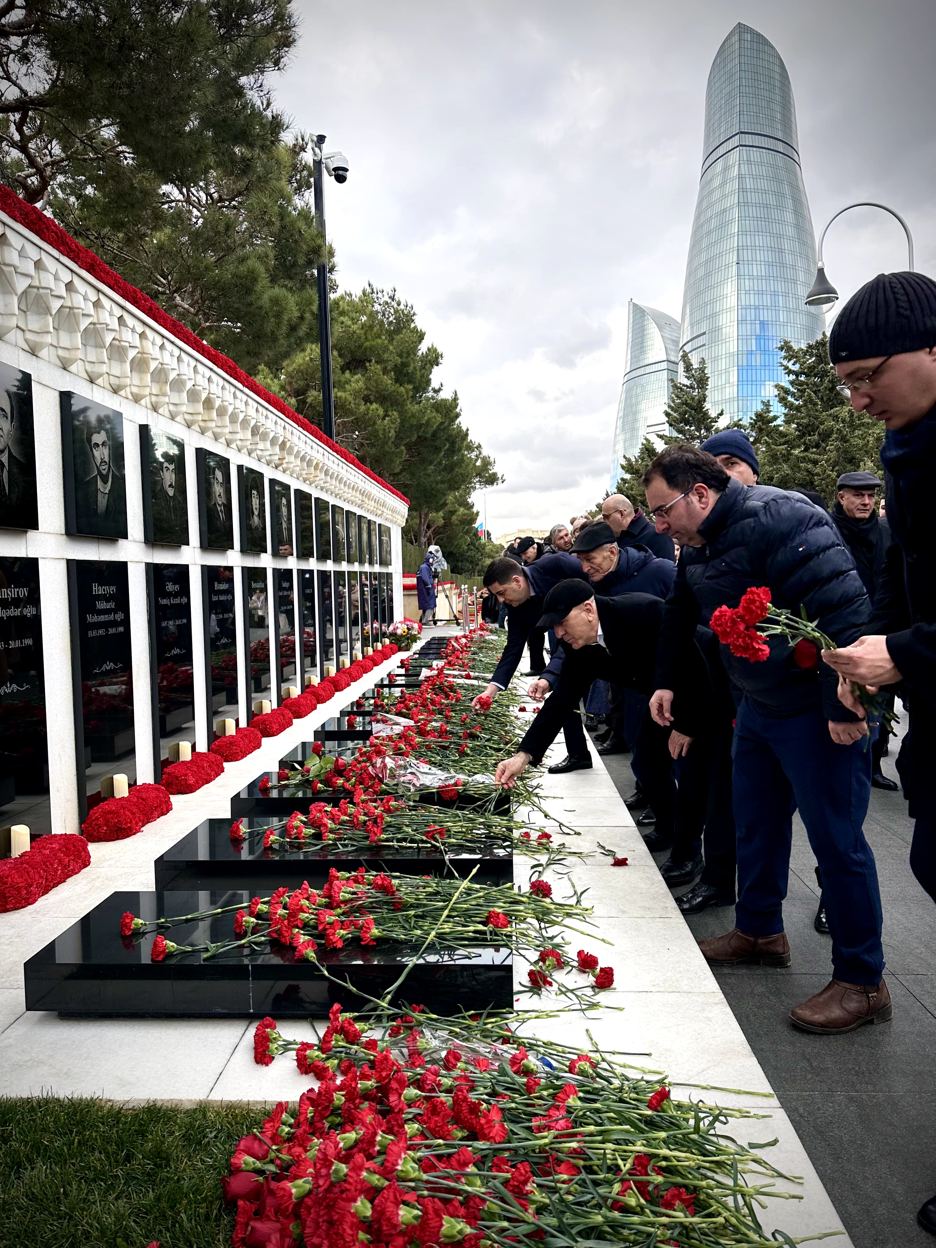 20 Yanvar  şəhidləri anıldı