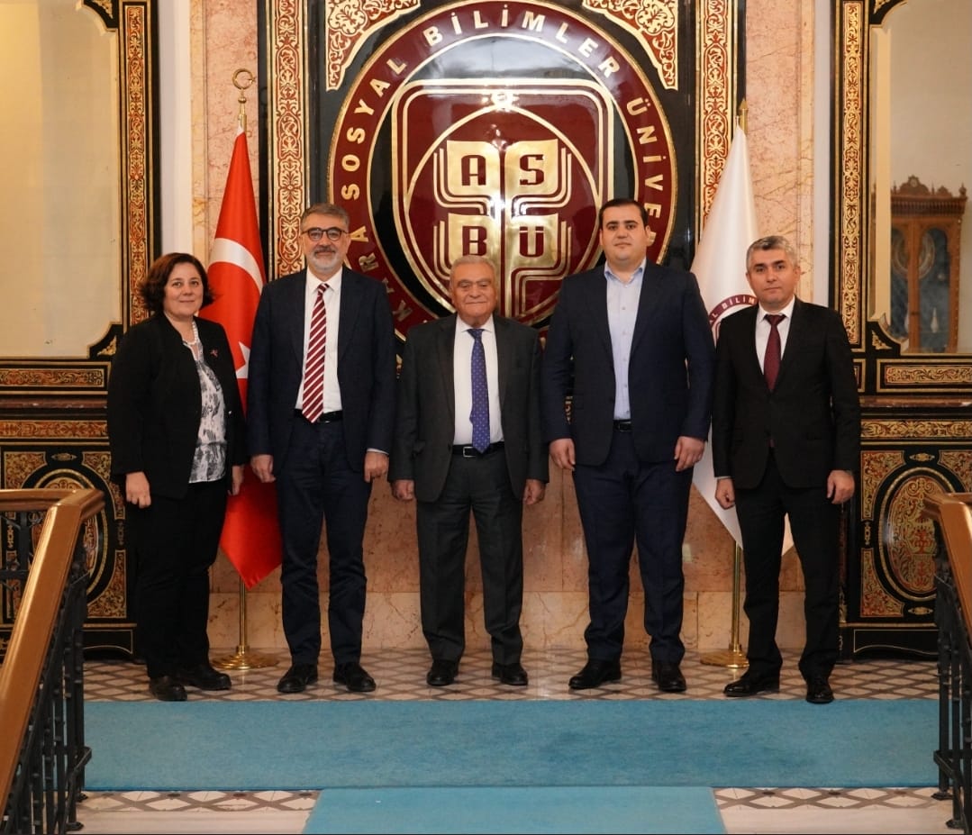 Dövlət İdarəçilik Akademiyasının nümayəndə heyəti<br>Ankara Sosial Elmlər Universitetində (ASBÜ) olmuşlar