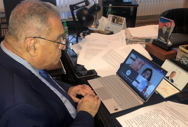 Dövlət İdarəçilik Akademiyasında ümummilli lider Heydər Əliyevin xatirəsi anılıb