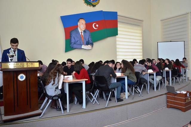 Dövlət İdarəçilik Akademiyasında “Bilik yarışı” keçirilmişdir