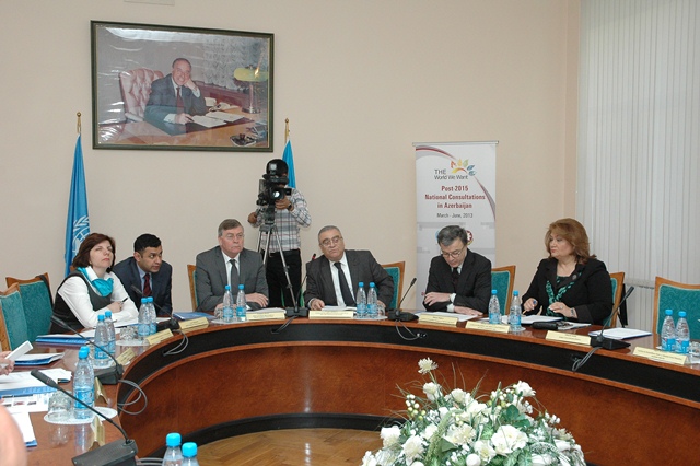 Dövlət İdarəçilik Akademiyası və Birləşmiş Millətlər Təşkilatının İnkişaf Proqramı 2015-ci ildən sonrakı mühüm qlobal inkişaf məsələlərinə dair məsləhətləşmələrə başlayır