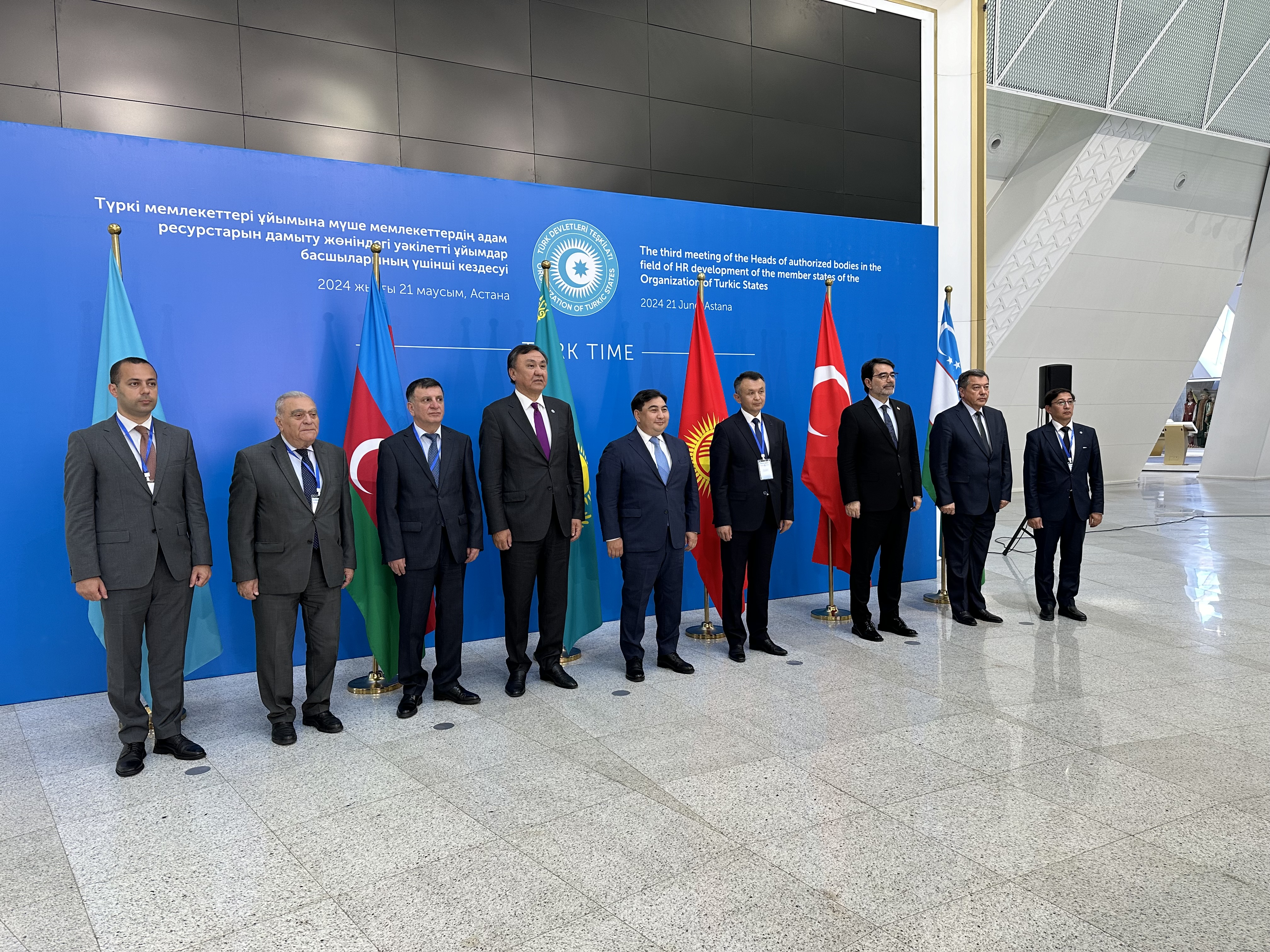 DİA-nın nümayəndə heyəti Qazaxstanda Türk Dövlətləri Təşkilatına üzv ölkələrin insan resurslarının inkişafına dair növbəti görüşündə iştirak edib