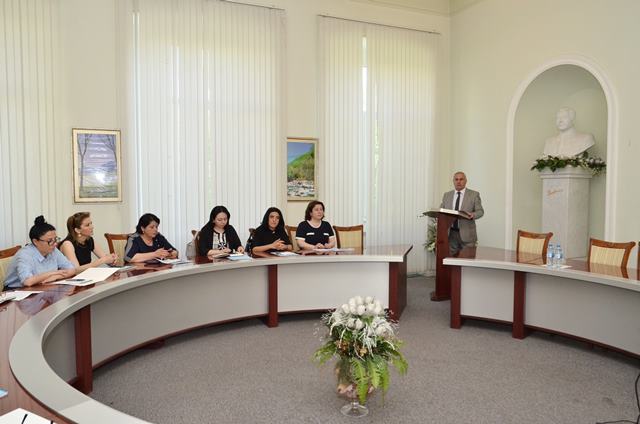 “Azərbaycan Xalq Cümhuriyyəti-100: tarixi irs və müasirlik” istiqaməti üzrə qısamüddətli ixtisasartırma kursu keçirilmişdir