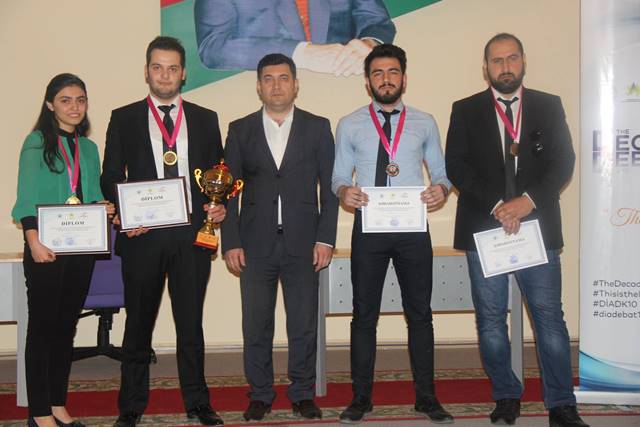 DİA Debat Klubunun yaranmasının 10 illiyinə həsr edilmiş turnir başa çatmışdır
