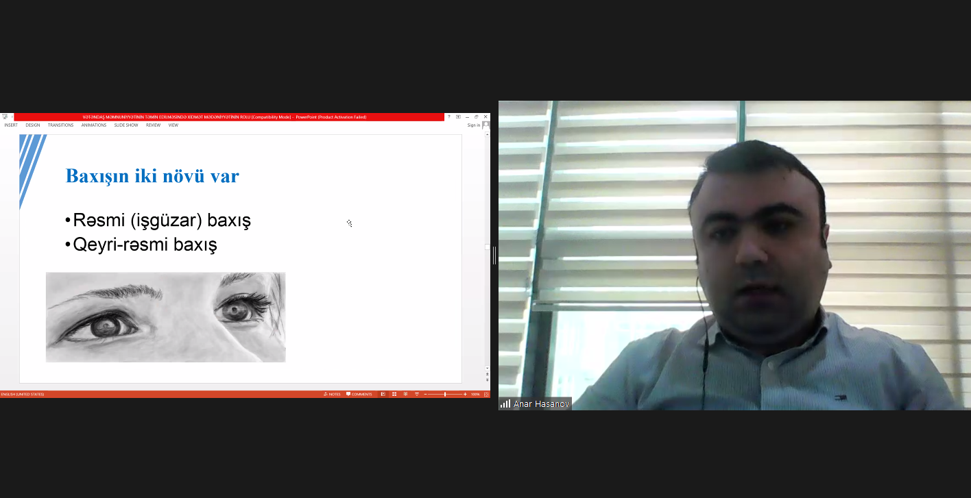 Dövlət qulluqçuları üçün “Vətəndaş məmnunluğunun təmin olunmasının müasir texnologiyalari” adlı layihə yekunlaşıb