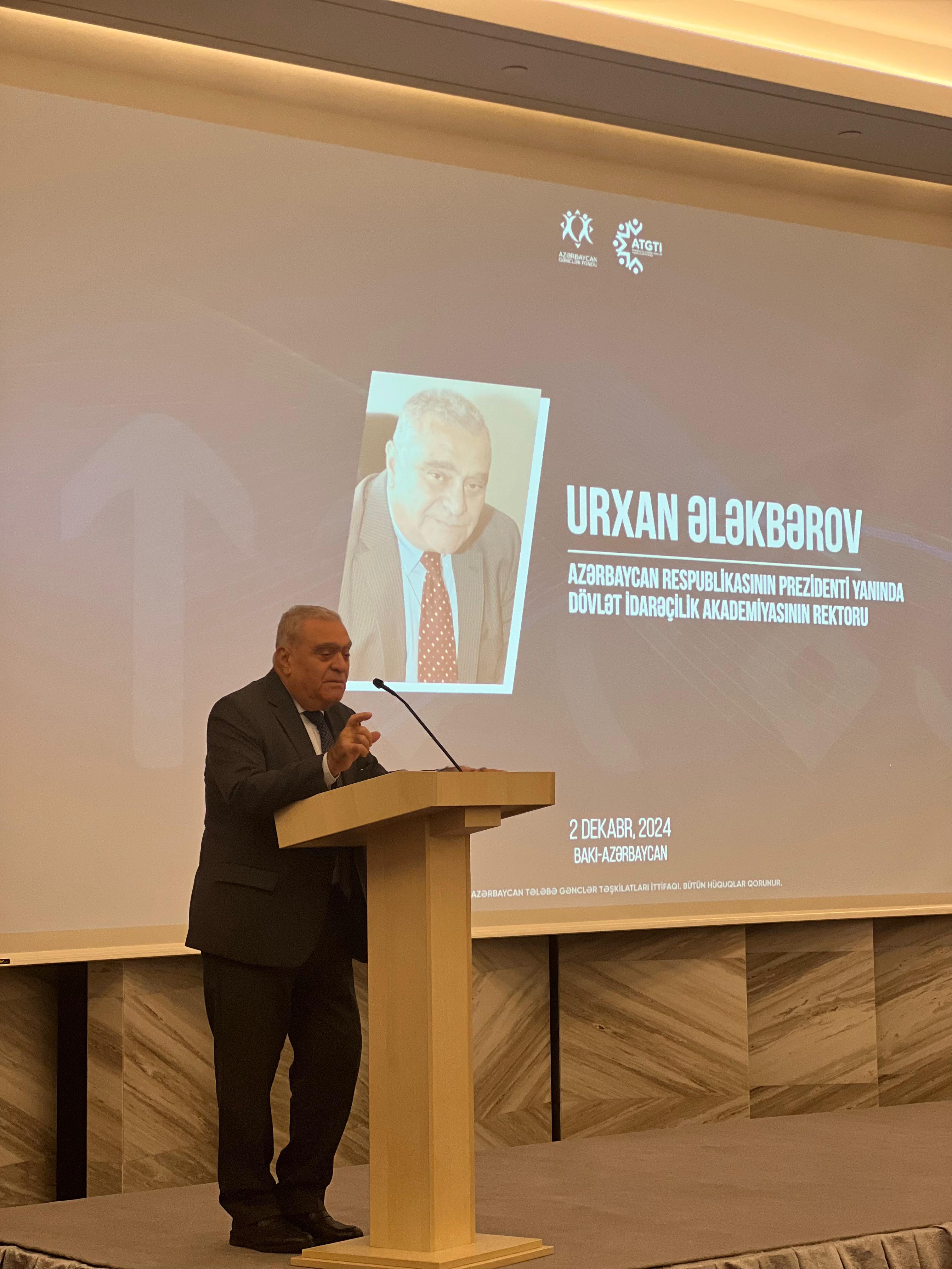 Azərbaycan Tələbə Gənclər Təşkilatları İttifaqının Hesabat - Seçki Konfransı keçirilmişdir